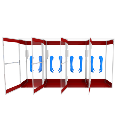 Modular Testing Booths / Structural – Rocket Creative